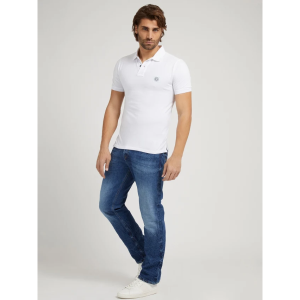 Polo Washed Blanco 2