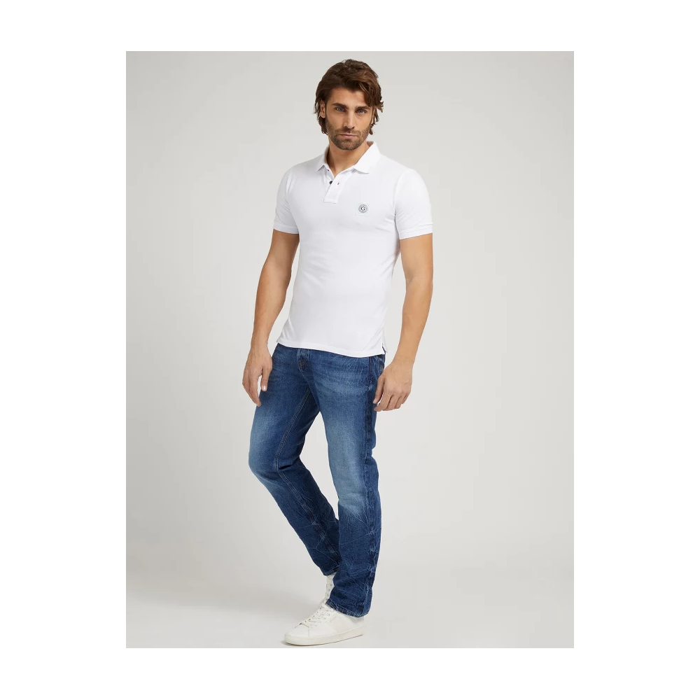 Polo Washed Blanco