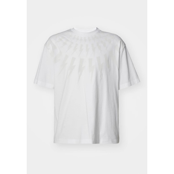 Camiseta Fireisle Thunderbolt Blanco Camiseta Fireisle Thunderbolt Blanco