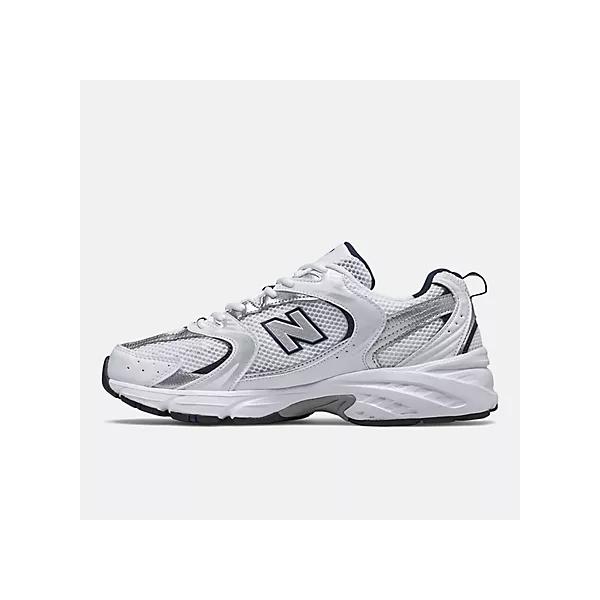 530 White con Natural Indigo