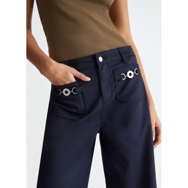 Pantalones Tobilleros Acampanados