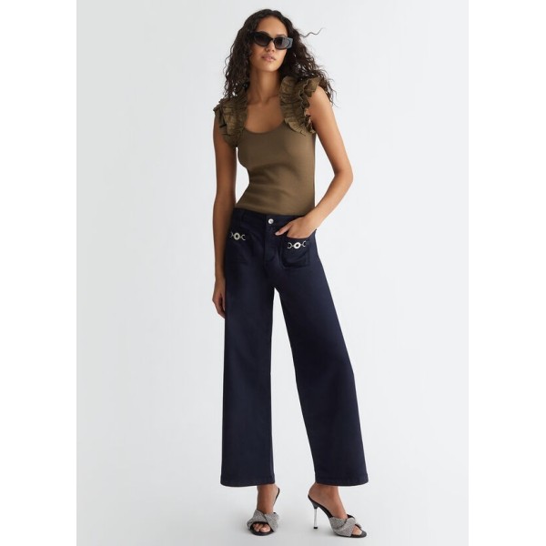 Pantalones Tobilleros Acampanados Pantalones Tobilleros Acampanados