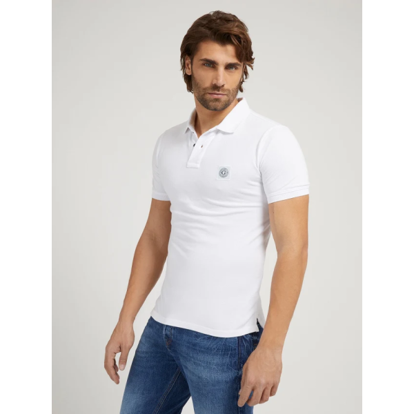 Polo Washed Blanco